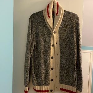 Roots Cabin Shawl Collar Cardigan
